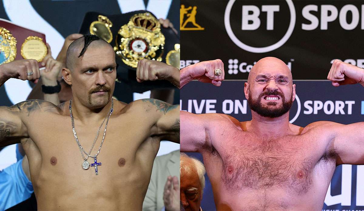 Im Februar soll der Fight zwischen Usyk und Fury endlich stattfinden.