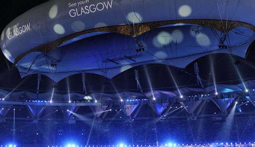 Die Schlusszeremonie der Commonwealth Games