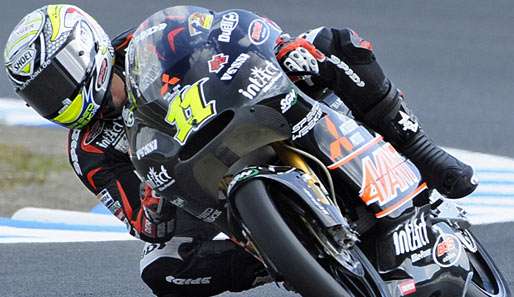 Sandro Cortese fuhr im Freien Training auf Philip Island auf den vierten Platz