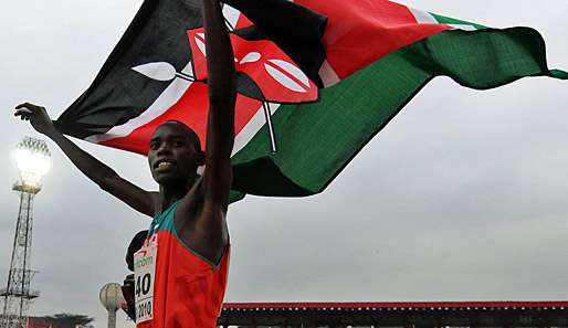 Der 23-jährige Wilson Kiprop ist neuer Weltmeister im Halbmarathon