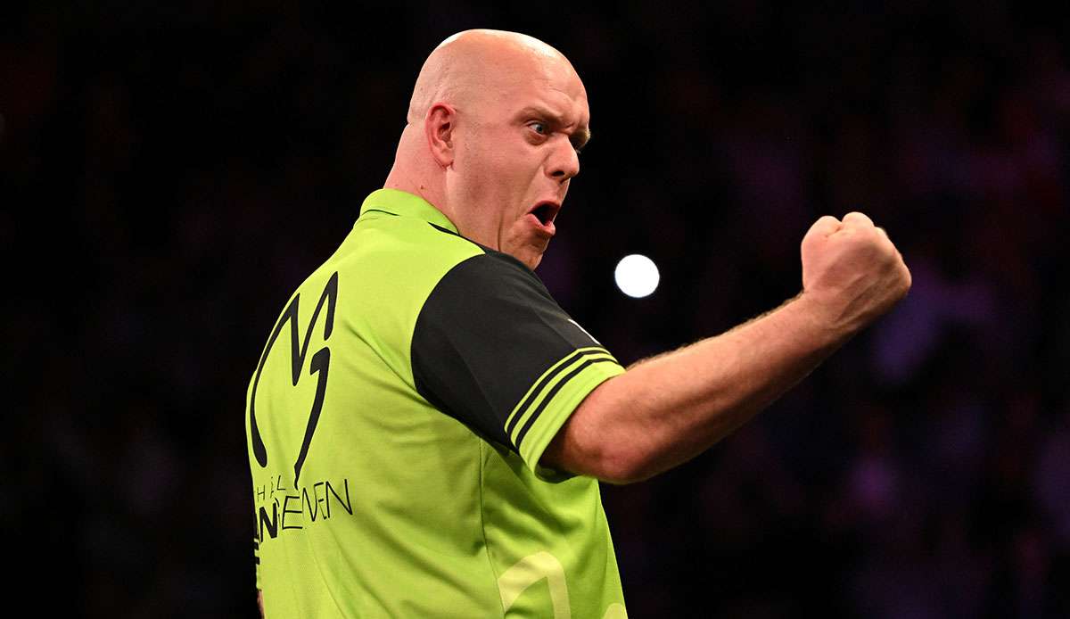 Michael van Gerwen gehört wieder zu den Topfavoriten.