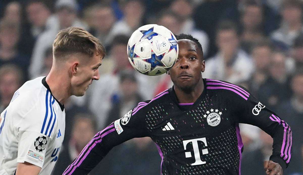 Mathys Tel erzielte in Kopenhagen das Siegtor für den FC Bayern.