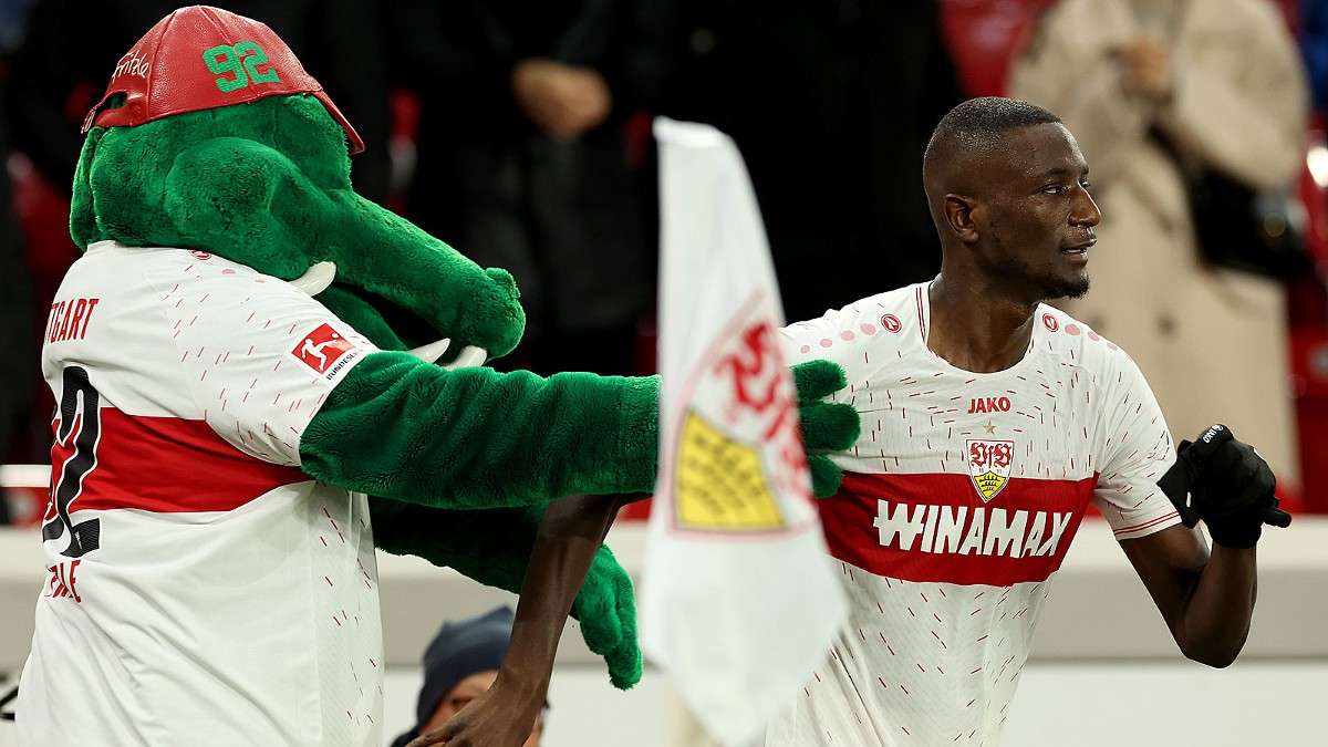 Serhou Guirassy ist der Start im Team des VfB Stuttgart.