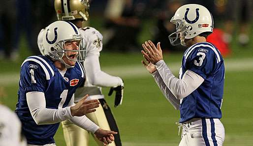 Pat McAfee (l.) macht derweil nicht aus sportlichen Gründen auf sich aufmerksam