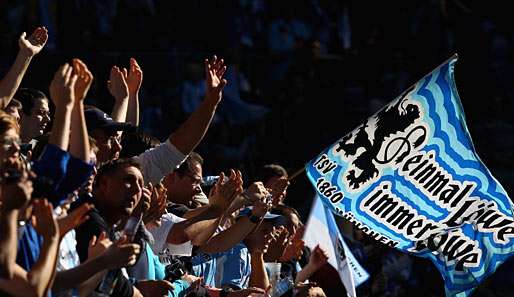 1860 München belegt derzeit nur den 9. Tabellenplatz - die Fans jubeln trotzdem