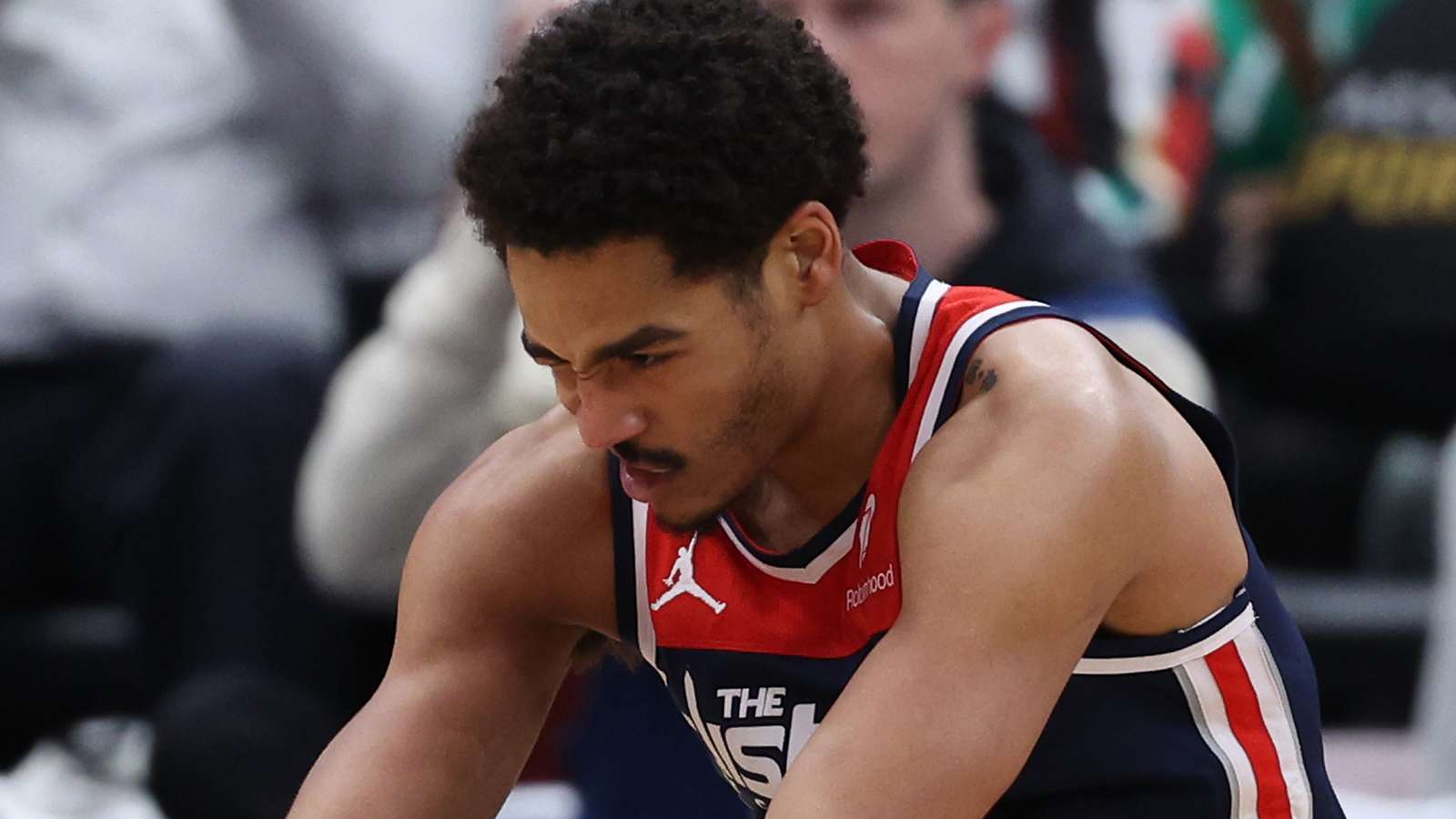 Jordan Poole kommt in Washington nur noch von der Bank.