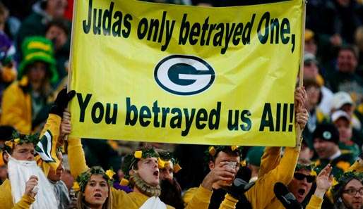 Brett Favre kehrt ins Lambeau Field zurück - die Fans drehen durch
