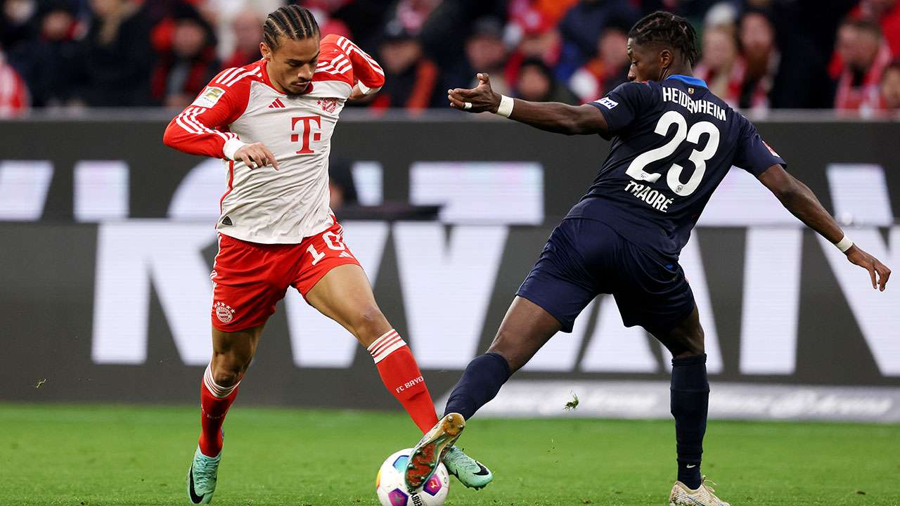 Der FC Bayern ist heute beim 1. FC Heidenheim zu Gast.