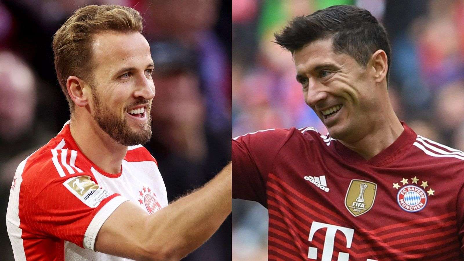 Harry Kane Robert Lewandowski Bayern