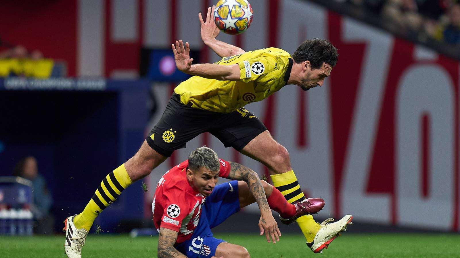 Mtas Hummels muss heute mit dem BVB gegen Atletico Madrid die 1:2-Hinspielniederlage wettmachen.