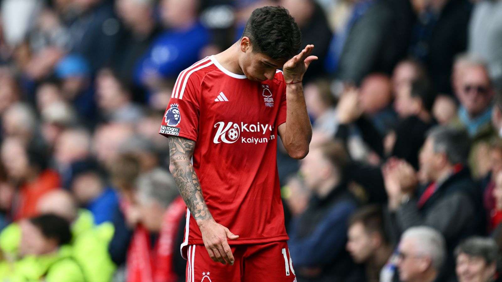 Nottingham Forest&#039;s Nicolás Domínguez