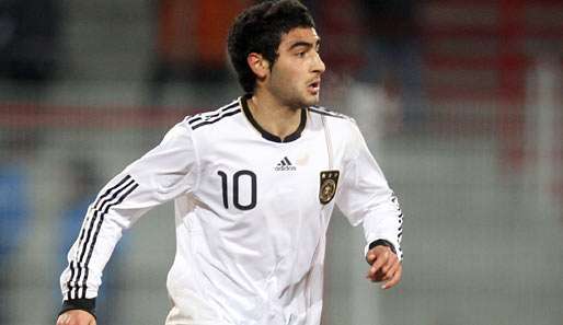 Mehmet Ekici lief seit Juli 2007 regelmäßig für deutsche U-Nationalteams auf 