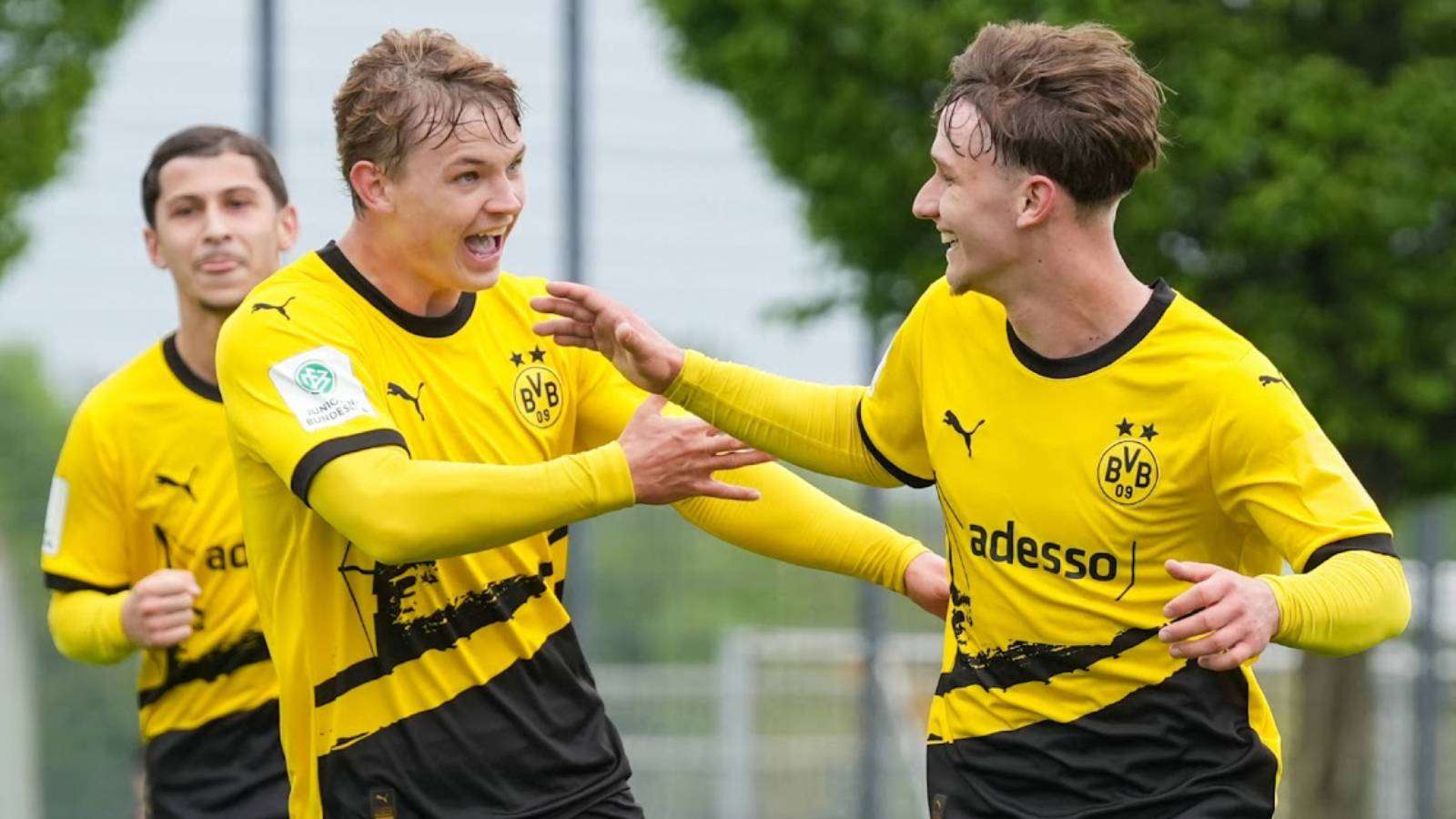 Die U19 des BVB geht als Favorit.