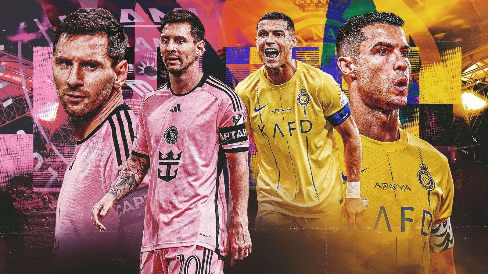 Lionel Messi Cristiano Ronaldo Inter Miami Al-Nassr showdown