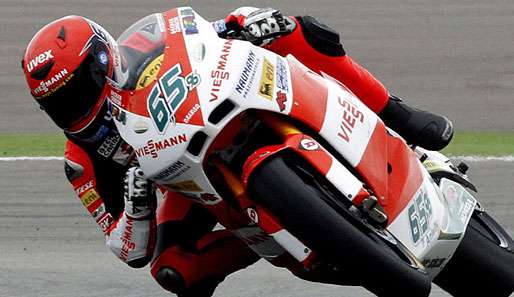Der 20-jährige Stefan Bradl startet 2010 für das Viessman Kiefer Racing-Team in der Moto2-Klasse 