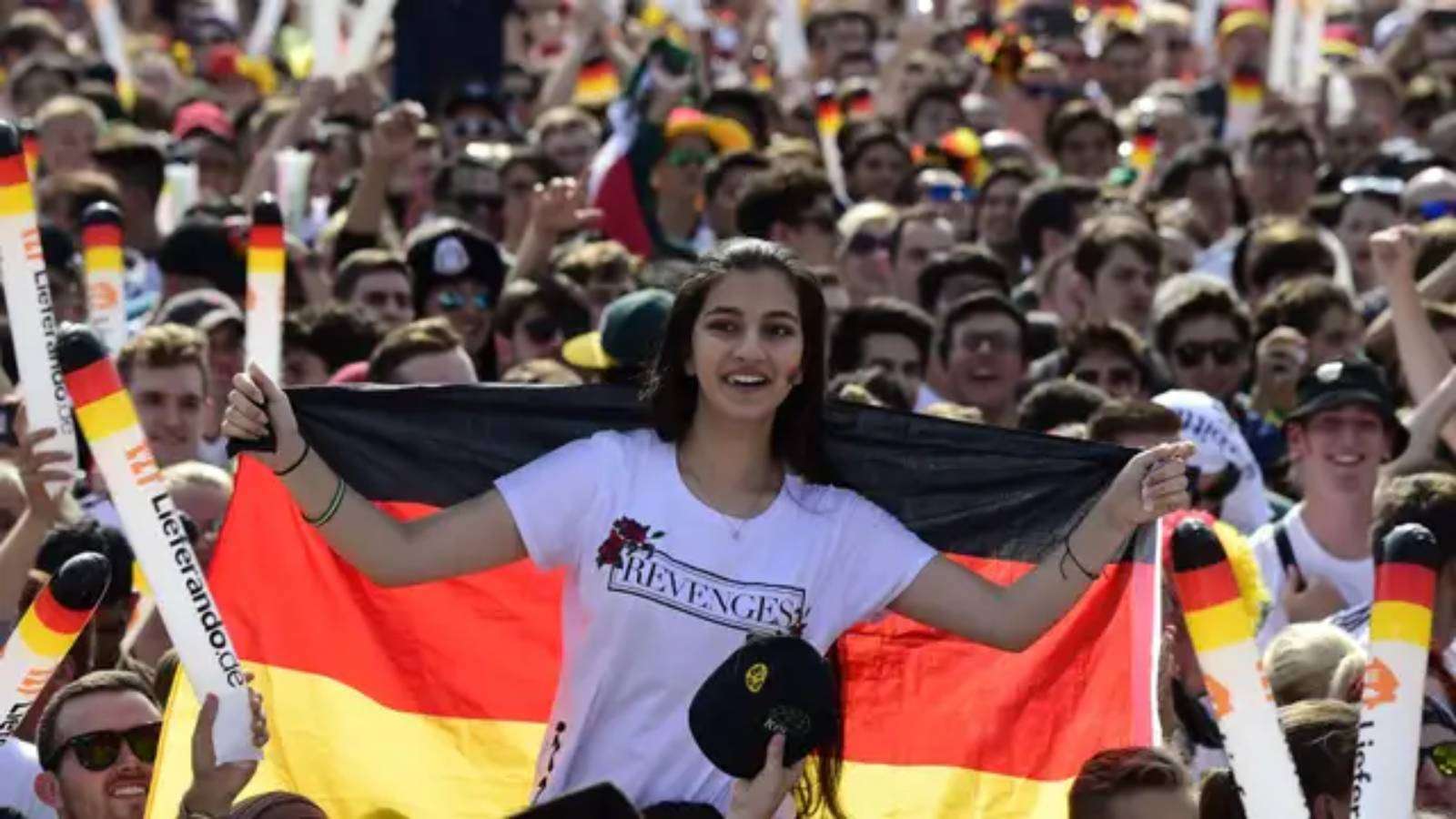 Bei der Fan Zone in Gelsenkirchen werden nicht nur Spiel des DFB-Teams gezeigt.