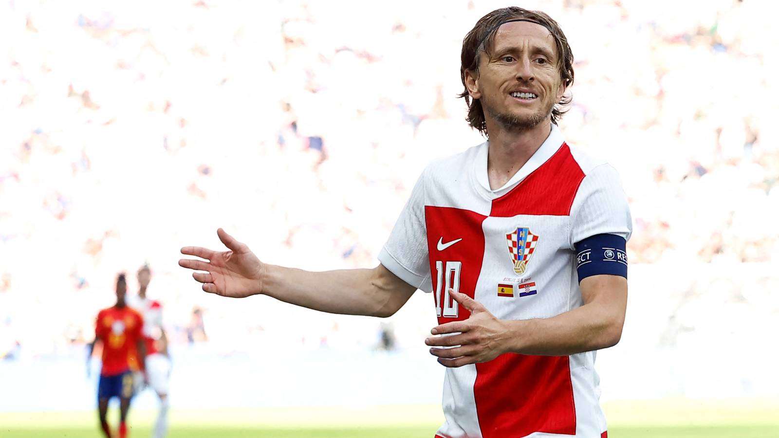 Luka Modric steht heute mit Kroatien gegen Albanien unter Druck.