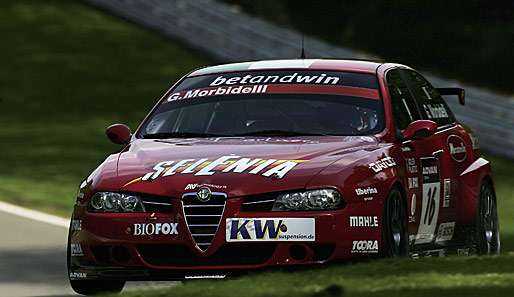 2006 stieg noch Gianni Morbidelli bei der Tourenwagenmeisterschaft ins Cockpit des Alfa
