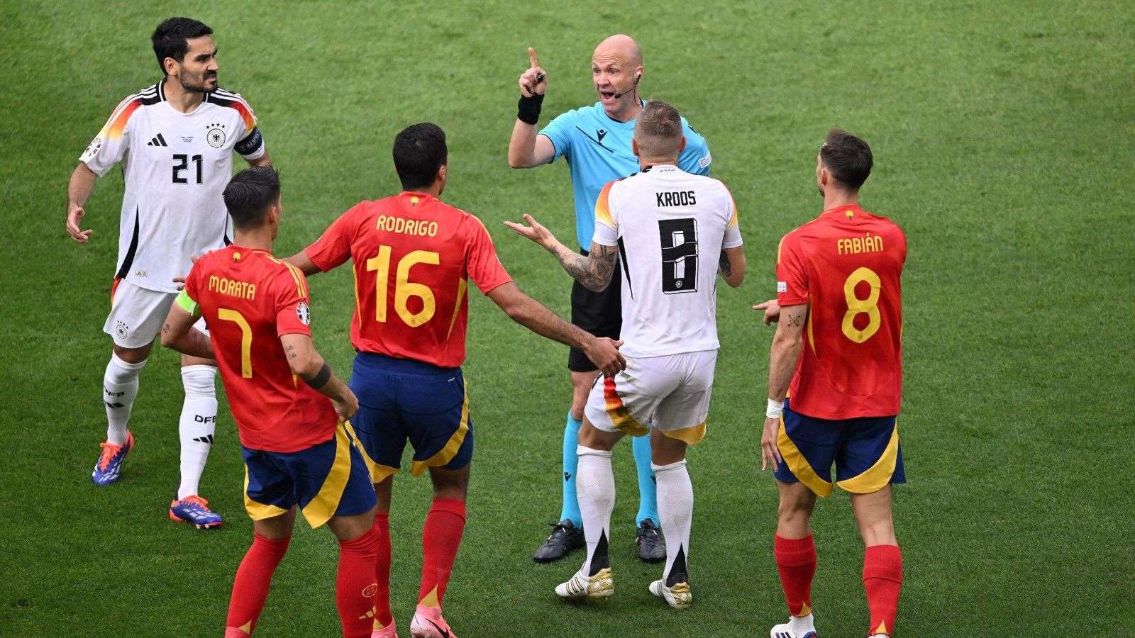 Anthony Taylor - Germany vs Spain Euro 2024