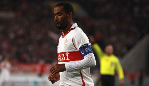Der deutsche Nationalspieler Cacau spielt seit 2003 beim VfB Stuttgart