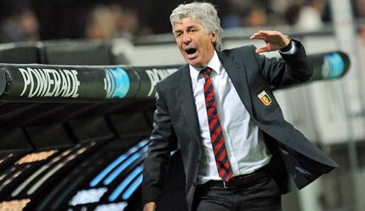 Gian Piero Gasperini war von 2006 bis 2010 Trainer beim FC Genua