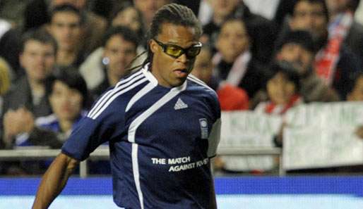 Gab nur ein kurzes Gastspiel bei Crystal Palace: Edgar Davids