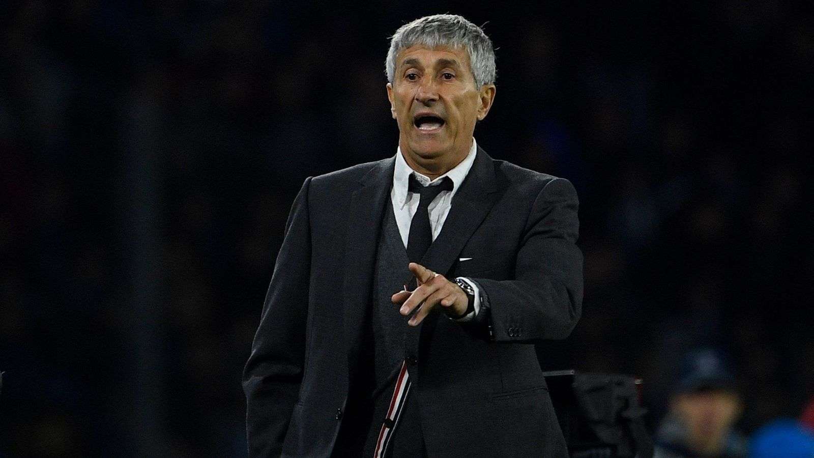 Quique Setien Barcelona 2020