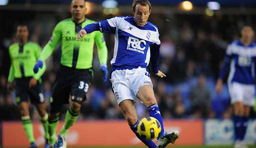 Birminghams Lee Bowyer sorgte mit seinem Treffer in der 17. Minute früh für die Entscheidung