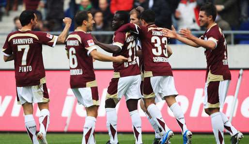 Hannover 96 ist derzeit auf dem vierten Tabellenplatz