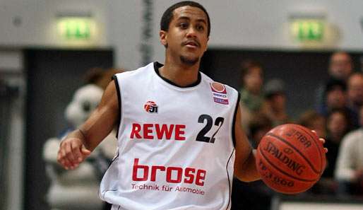 Bambergs Brian Roberts traf 1,9 Sekunden vor Schluss zur Führung - doch es reichte nicht