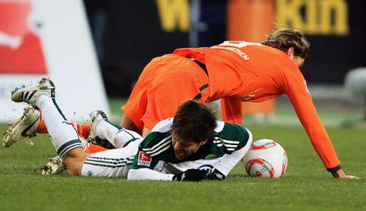 Diego war einer der besten Akteure bei seinem ersten Spiel gegen den Ex-Verein