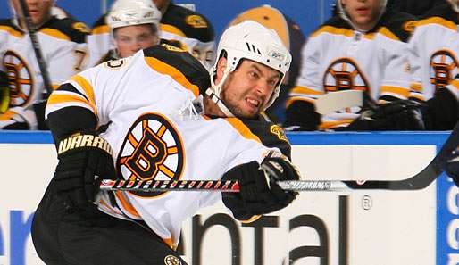 Marco Sturm wurde 2005 von San Jose nach Boston getradet