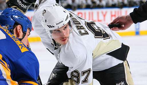 Mit einem Assist gegen Buffalo baute Sidney Crosby seinen Punkte-Streak auf 18 Spiele in Folge aus