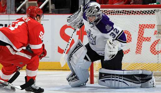 Kings-Goalie Jonathan Quick feierte den 10. Shutout seiner NHL-Karriere