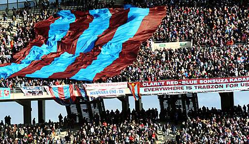 Die Fans von Trabzonspor und ihre Vorstellung von einem Gästeblock 