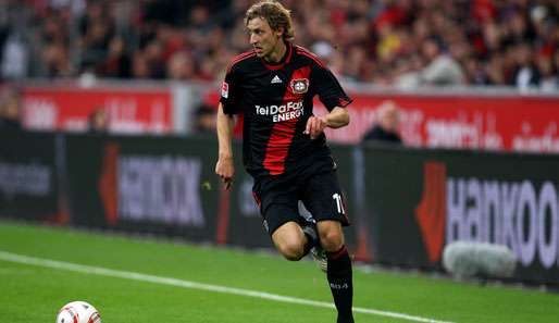 Nach 88-tägiger Verletzungspause feiert Stefan Kießling gegen Atletico Madrid seine Rückkehr 