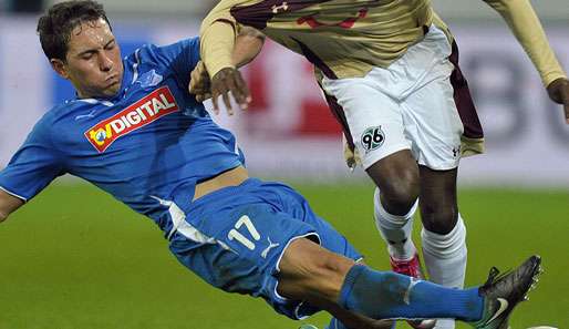 Tobias Weis (l.) spielt seit 2007 bei 1899 Hoffenheim