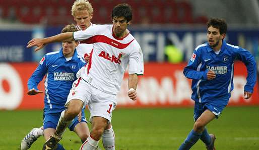 Der FC Augsburg löste am 16. Spieltag Erzgebirge Aue als Tabellenführer ab