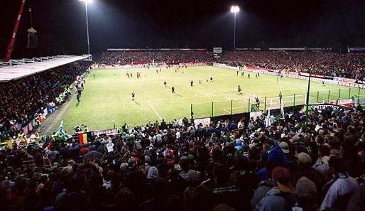 Das Match zwischen Union und Karlsruhe in der Alten Försterei wird voraussichtlich stattfinden