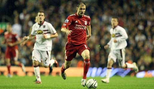 Milan Jovanovic wechselte erst im Sommer von Standard Lüttich zum FC Liverpool