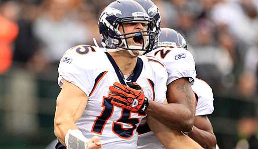 Tim Tebow, Quarterback der Denver Broncos, polarisiert