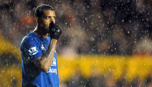 Jermaine Beckford ist mit zwei Saisontreffern noch der gefährlichste Angreifer des FC Everton