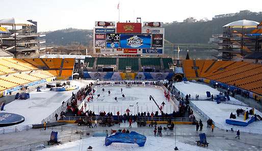 Das Heinz Field ist ready für das Winter Classic zwischen den Penguins und Capitals