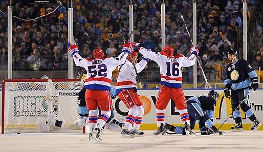 Eric Fehr schoss die Capitals mit zwei Toren zum Sieg in Pittsburgh