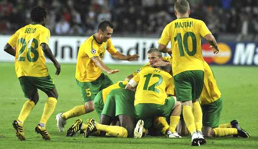 Der MSK Zilina wurde 2010 Meister in der slowakischen Corgon Liga