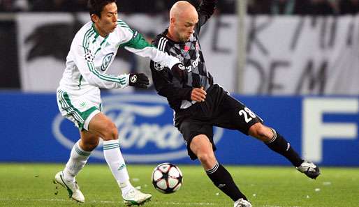 Fabian Ernst (r.) wechselte im Januar 2009 vom FC Schalke 04 zu Besiktas Istanbul