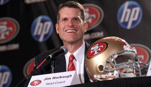 Jim Harbaugh coachte früher die Universitäten von San Diego und Stanford
