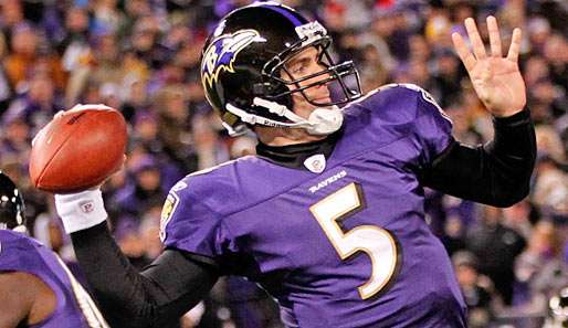 Quarterback Joe Flacco soll die Ravens bei den Chiefs zum Sieg führen 