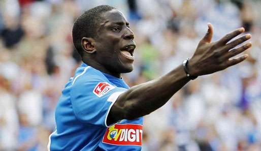 Demba Ba spielt seit 2007 bei 1899 Hoffenheim