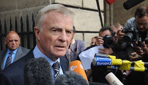 Max Mosley war von 1993 bis Oktober 2009 Präsident des Welt-Automobilverbands